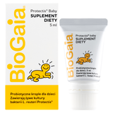 BioGaia Protectis Baby, krople dla dzieci, tubka, 5 ml - miniaturka zdjęcia produktu