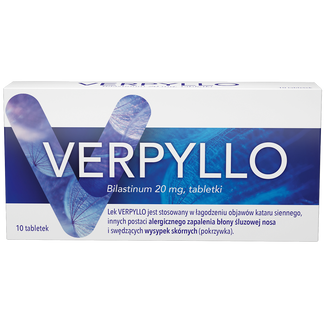 Verpyllo 20 mg, 10 tabletek - zdjęcie produktu