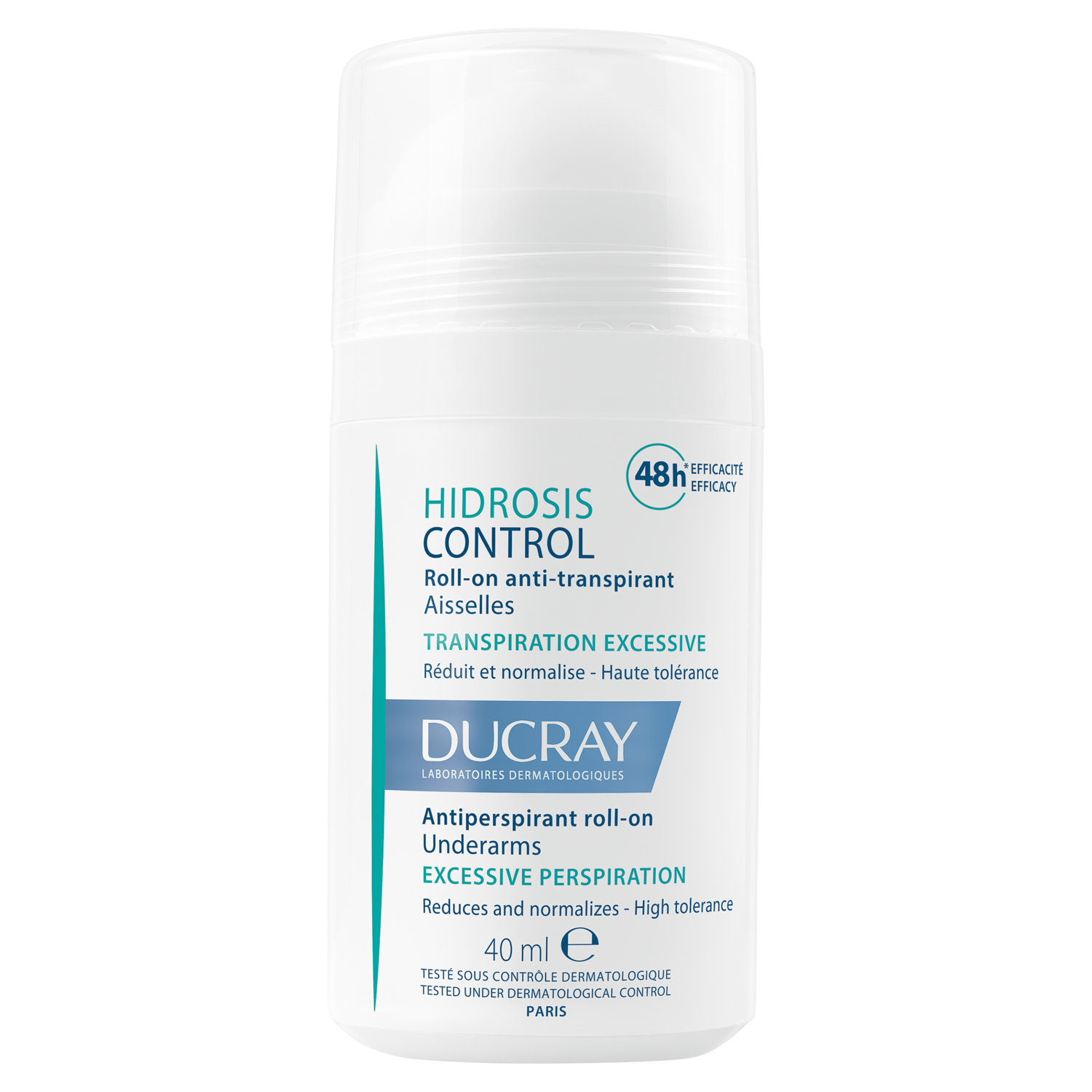 Ducray Ducray Hidrosis Control, Antitranspirant-Roller, 40 ml — Inhaltsstoffe und Bewertung