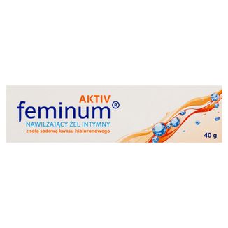 Feminium Aktiv, nawilżający żel intymny, 40 g - zdjęcie produktu