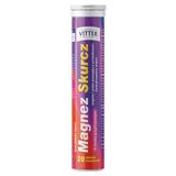 Vitter Blue Magnez Skurcz, smak grejpfrutowy, 20 tabletek musujących - miniaturka zdjęcia produktu