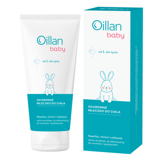 Oillan Baby, ochronne mleczko do ciała, od 1 dnia życia, 200 ml - zdjęcie produktu