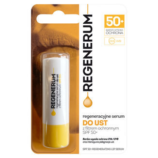 Regenerum, serum regeneracyjne do ust, SPF 50+, 5 g USZKODZONE OPAKOWANIE - zdjęcie produktu