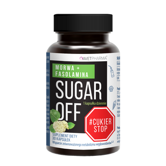 AvetPharma Sugar Off Morwa + Fasolamina, 30 kapsułek - zdjęcie produktu