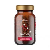 EkaMedica Efime NAC, N-acetylo-L-cysteina i witamina B6, 60 kapsułek - miniaturka zdjęcia produktu