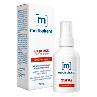 Medispirant Express, płyn na skórę, antyperspirant, 50 ml - zdjęcie produktu