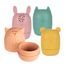 Canpol Babies, zestaw odkręcanych zabawek silikonowych do kąpieli, 80/308, od 3 miesiąca, 4 sztuki - miniaturka  zdjęcia produktu