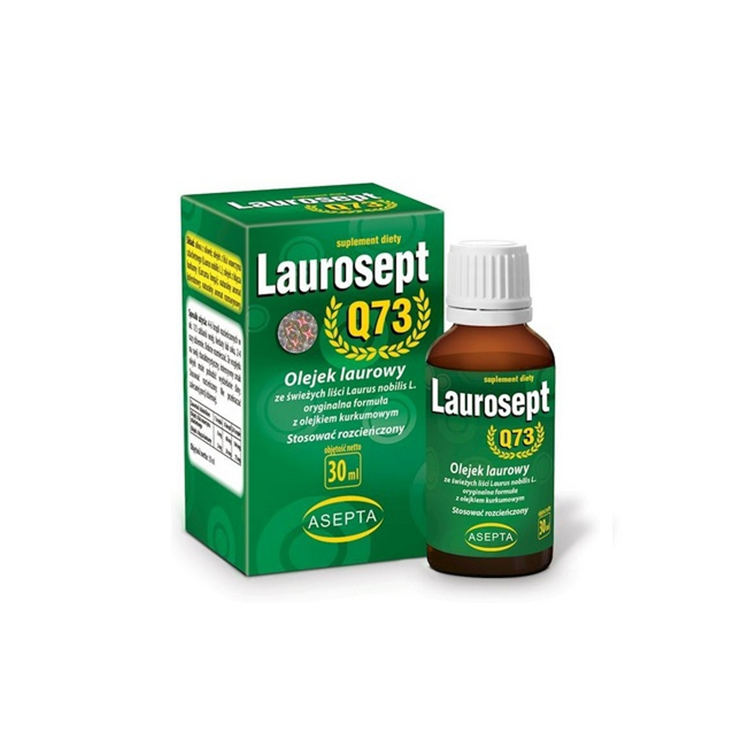 Nieznana Laurosept, olejek laurowy, 30 ml