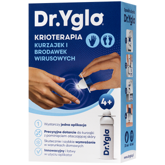 Dr. Yglo Krioterapia, preparat do usuwania kurzajek i brodawek, aerozol, 50 ml USZKODZONE OPAKOWANIE - zdjęcie produktu