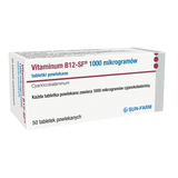Vitaminum B12-SF 1 mg, 50 tabletek powlekanych USZKODZONE OPAKOWANIE - miniaturka zdjęcia produktu