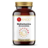 Yango Multiwitamina dla nastolatków, 90 kapsułek roślinnych - miniaturka zdjęcia produktu