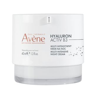 Avene Hyaluron Activ B3, multi intensywny krem na noc, 40 ml USZKODZONE OPAKOWANIE - zdjęcie produktu