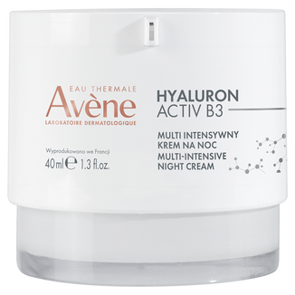 Avene Hyaluron Activ B3, multi intensywny krem na zmarszczki, na noc, 40 ml USZKODZONE OPAKOWANIE - zdjęcie produktu