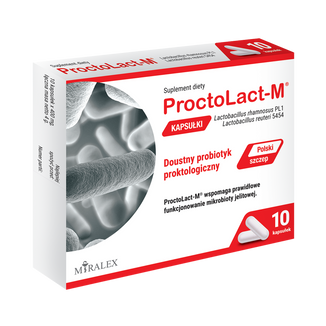 ProctoLact-M, 10 kapsułek - zdjęcie produktu