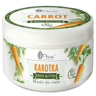 Ava Body Butter, masło do ciała, karotka, 250 g - zdjęcie produktu