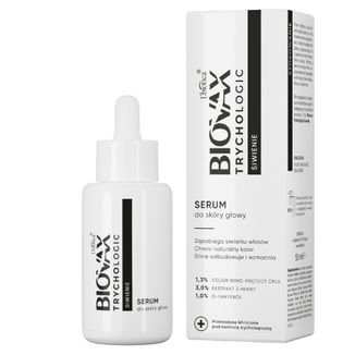 Biovax Trychologic Siwienie, serum do skóry głowy, 50 ml - zdjęcie produktu