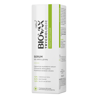Biovax Trychologic Przetłuszczanie, serum do skóry głowy, 50 ml - zdjęcie produktu