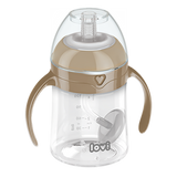 Lovi, pierwszy kubek z obciążoną słomką, brązowy, od 6 miesiąca, 150 ml - miniaturka zdjęcia produktu