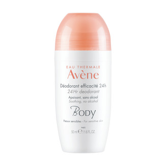 Avene Body, dezodorant 24h, roll-on, 50 ml - zdjęcie produktu