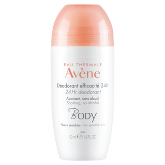 Avene Body, dezodorant 24h, roll-on, 50 ml - zdjęcie produktu
