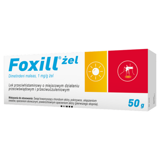 Foxill, 1 mg/ g, żel, 50 g - zdjęcie produktu