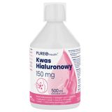 Pureo Health Kwas hialuronowy 150 mg, 500 ml - miniaturka zdjęcia produktu