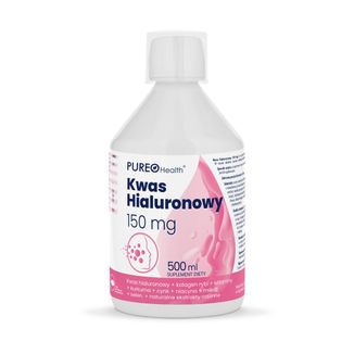 Pureo Health Kwas hialuronowy 150 mg, 500 ml - zdjęcie produktu
