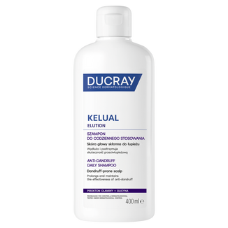Ducray Kelual Elution, szampon do codziennego stosowanie, skóra głowy skłonna do łupieżu, 400 ml - zdjęcie produktu