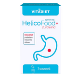 Vitadiet HelicoFood + Żurawina, 7 saszetek USZKODZONE OPAKOWANIE - miniaturka zdjęcia produktu