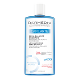 Dermedic Capilarte Sebu-Balance, szampon przywracający równowagę, do włosów przetłuszczających się, 300 ml USZKODZONE OPAKOWANIE - miniaturka zdjęcia produktu