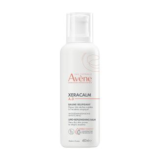 Avene XeraCalm A.D, balsam uzupełniający lipidy do twarzy i ciała, skóra bardzo sucha, atopowa i swędząca, 400 ml - zdjęcie produktu
