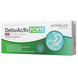 Activlab Pharma DebuActiv Forte 300, 60 kapsułek dojelitowych - zdjęcie produktu