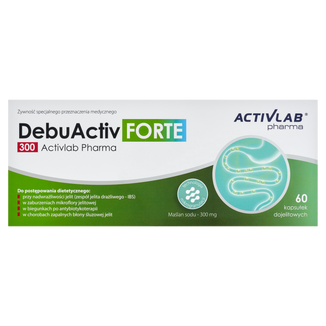 Activlab Pharma DebuActiv Forte 300, 60 kapsułek dojelitowych - zdjęcie produktu