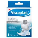 Viscoplast Prestopor, supermiękki plaster do cięcia, 8 cm x 1 m, 1 sztuka - miniaturka zdjęcia produktu