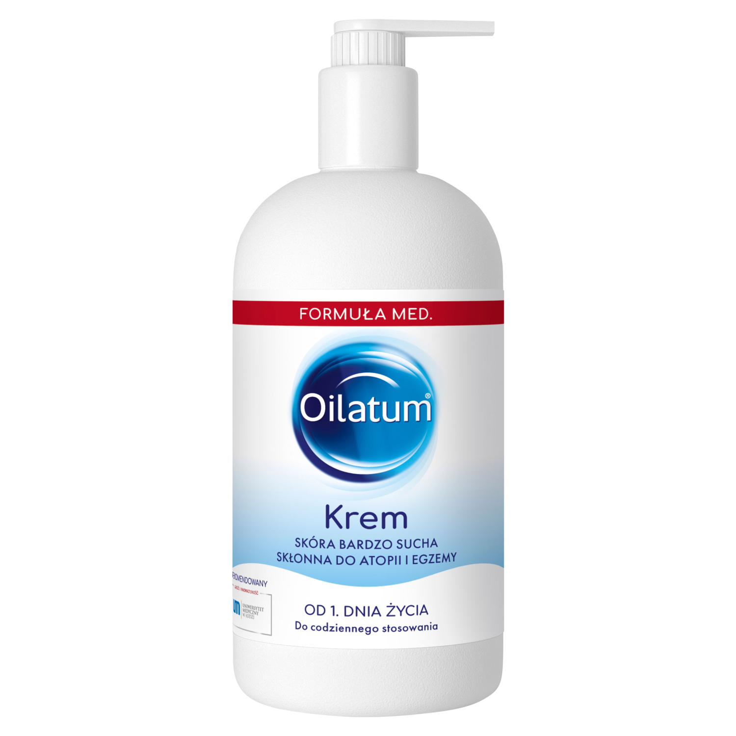 Oilatum Oilatum Formuła Med krem, skóra sucha, bardzo sucha, skłonna do atopii i alergii, od 1 dnia życia, 300 ml — Inhaltsstoffe und Bewertung