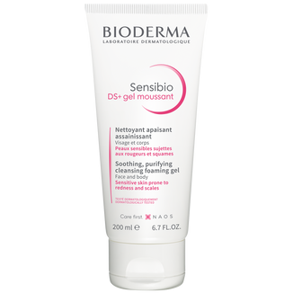 Bioderma Sensibio DS+, delikatny żel oczyszczający do twarzy, 200 ml - zdjęcie produktu