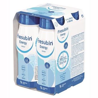 Fresubin Energy Drink, preparat odżywczy, smak naturalny, 4 x 200 ml - zdjęcie produktu