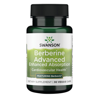 Swanson Berberine Advanced, berberyna, 30 kapsułek Swanson Berberine Advanced, berberyna, 30 kapsułek - zdjęcie produktu
