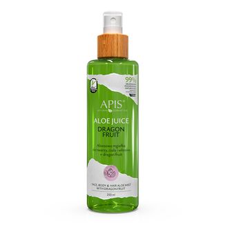 Apis Aloe Vera, aloesowa mgiełka do twarzy, ciała i włosów, ze smoczym owocem, 250 ml - zdjęcie produktu