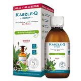 Kaszle-Q, syrop ziołowy na suchy i mokry kaszel, 300 ml - miniaturka zdjęcia produktu