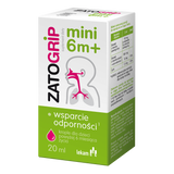 Zatogrip Mini 6m+, krople dla dzieci, 20 ml - miniaturka zdjęcia produktu