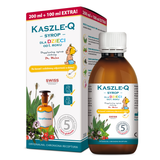 Kaszle-Q, syrop ziołowy na kaszel i osłabioną odporność, dla dzieci, od 1 roku, 300 ml - miniaturka zdjęcia produktu