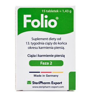 Folio Faza 2, 90 tabletek - zdjęcie produktu