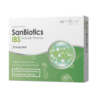 Activlab Pharma SanBiotics IBS, 20 kapsułek - zdjęcie produktu
