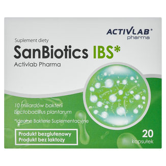 Activlab Pharma SanBiotics IBS, 20 kapsułek - zdjęcie produktu