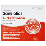 Activlab Pharma SanBiotics Super Formula, 40 kapsułek - miniaturka zdjęcia produktu
