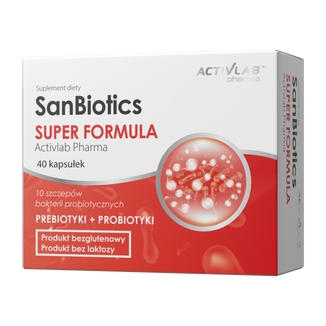 Activlab Pharma SanBiotics Super Formula, 40 kapsułek - zdjęcie produktu