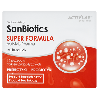 Activlab Pharma SanBiotics Super Formula, 40 kapsułek - zdjęcie produktu