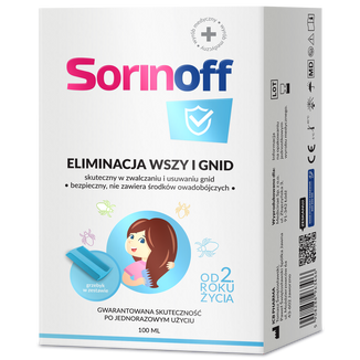 Sorinoff Eliminacja wszy i gnid, 100 ml - zdjęcie produktu