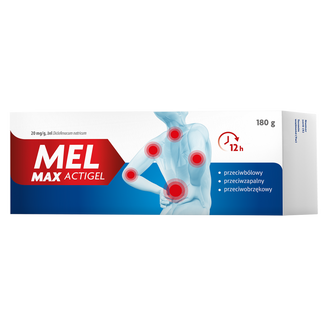 Mel Max Actigel 20 mg/g, żel, 180 g - zdjęcie produktu